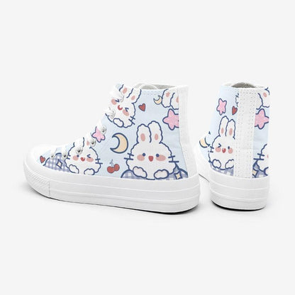 Kawaii Night Sky Bunny Sneakers - Sneakers - Kawaii Bonjour
