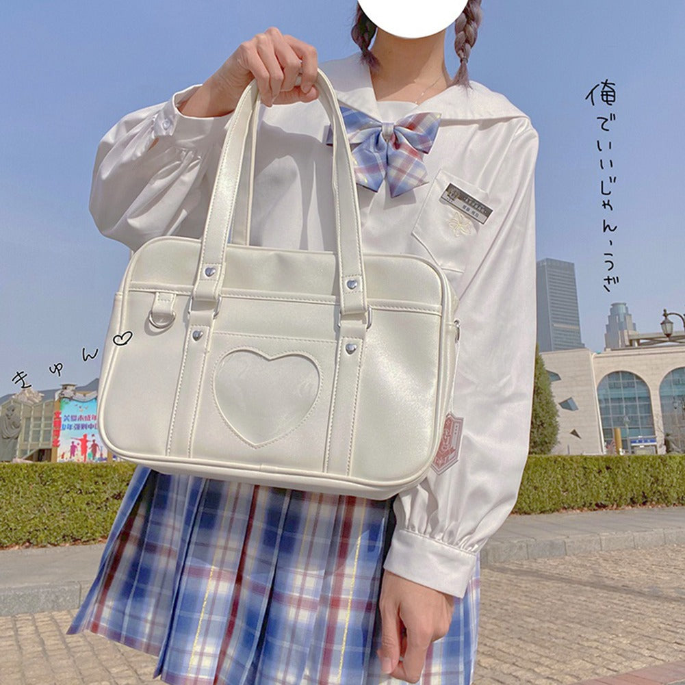 Kawaii JK Lolita Heart Back To School Bag