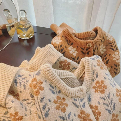 Sweet Autumn Knitwear Cardigan - Cardigan, New - Kawaii Bonjour