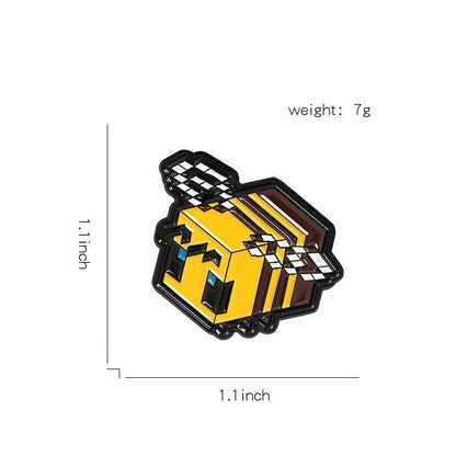 Flying Insect Bee Enamel Pin