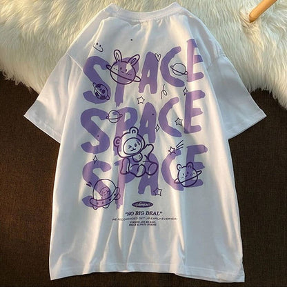 Kawaii Space Wildlife T-shirt
