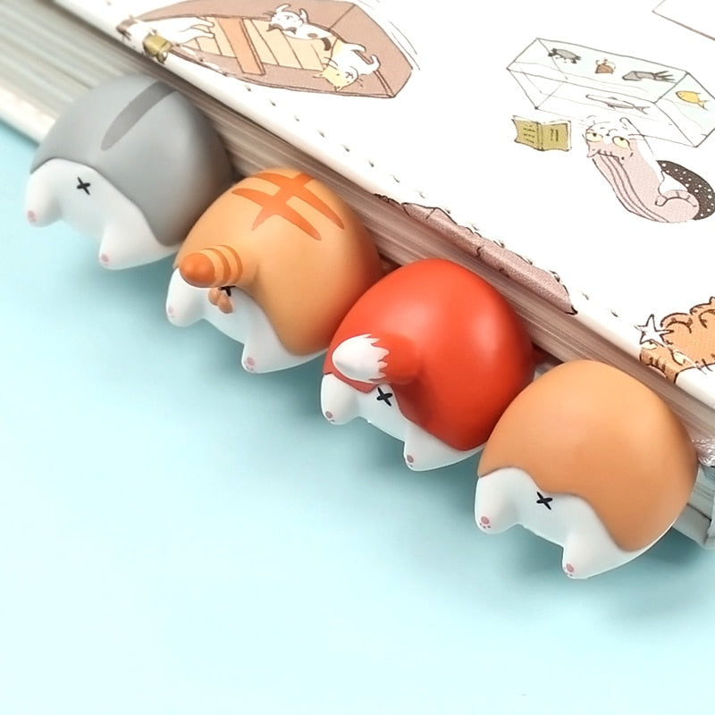 Cute Kawaii Animal Novelty Bookmarks -  - Meowhiskers 