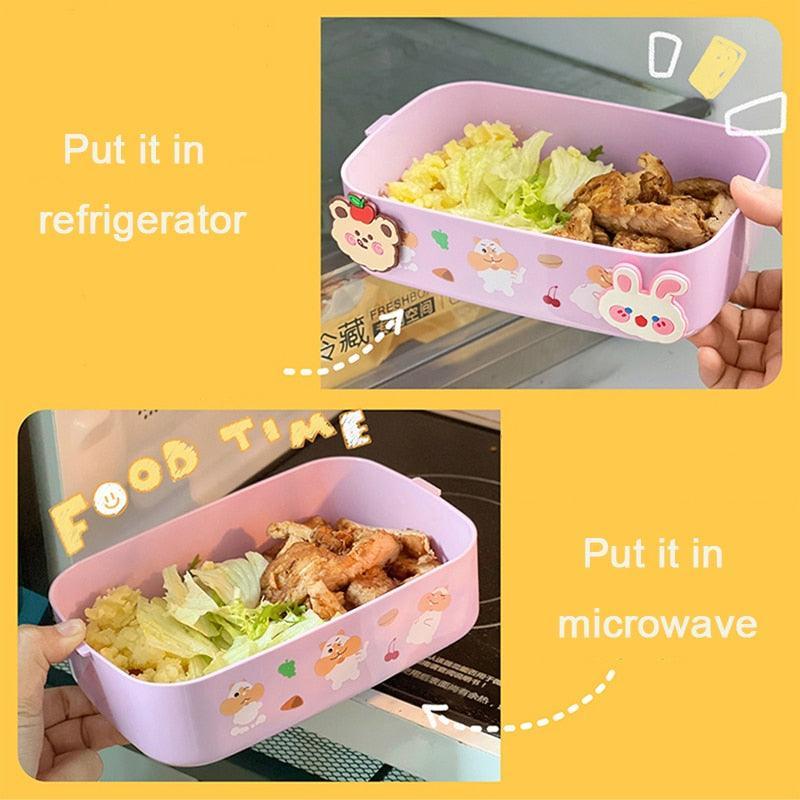 Kawaii Sweet Portable Lunch Box - Kitchenware - Kawaii Bonjour