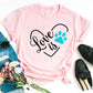 Love Is Cat T-Shirt - Meowhiskers