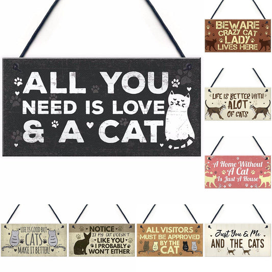 Cat Door Wall Art - Meowhiskers