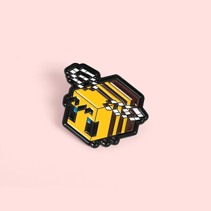 Flying Insect Bee Enamel Pin