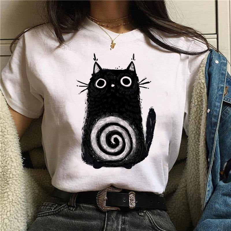 Rolly Cat T-Shirt - Meowhiskers