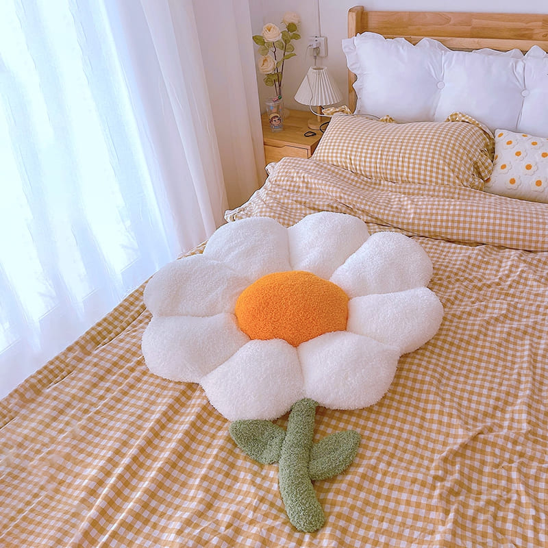 Kawaii Cute Flowers Plush Pillow Cushions