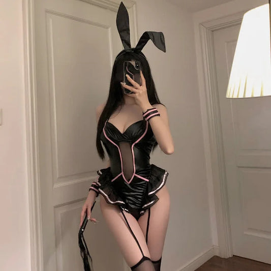 Cosplay Bunny Party Jumpsuit Lingerie Set