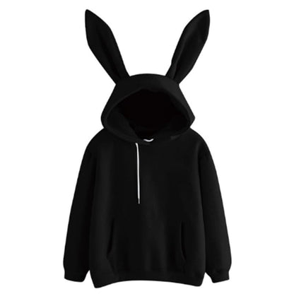 Kawaii Bunny Ears Pocket Sweatshirt Hoodie