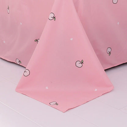 Kawaii Pink Peach Bedding Sets