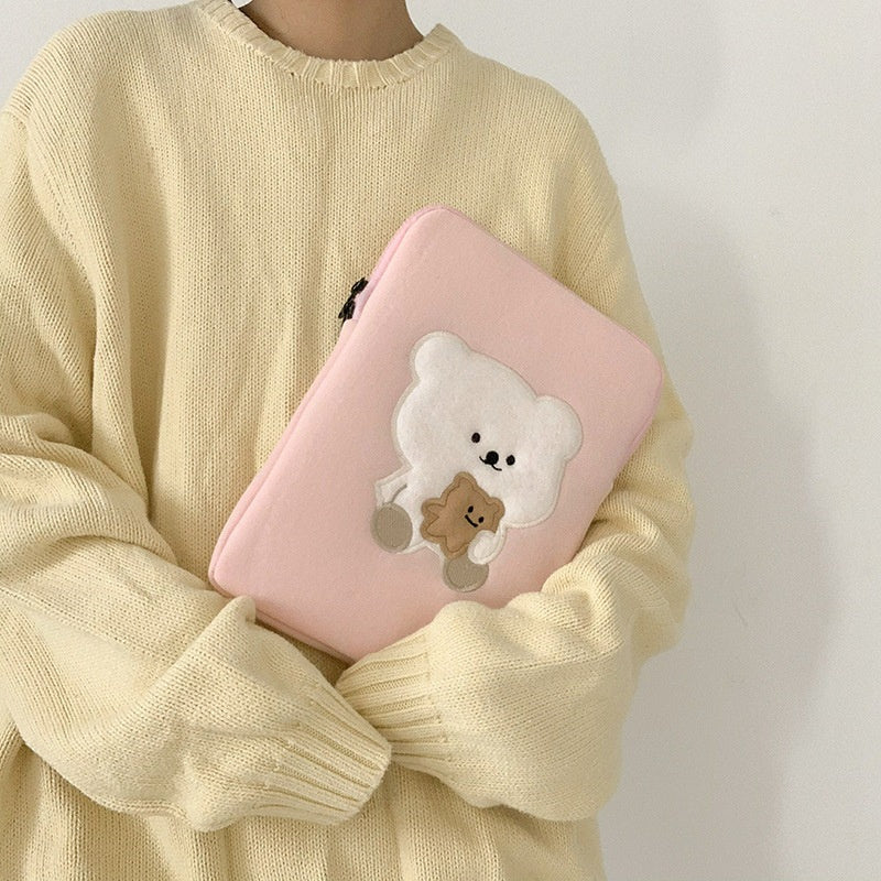 Kawaii Toy Bear iPad & Laptop Sleeve