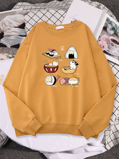 Sushi Cat Sweatshirt