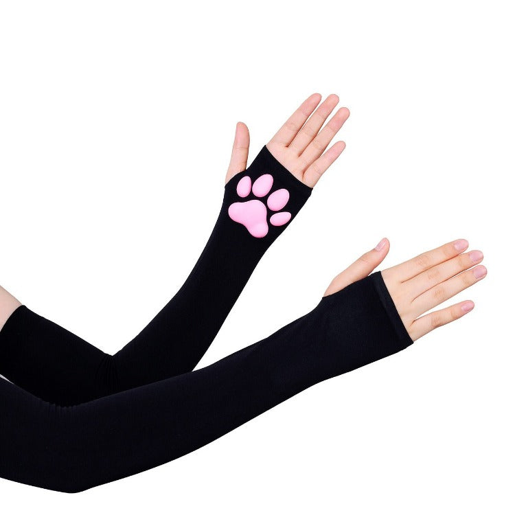Kawaii 3D Cat Paw Gloves