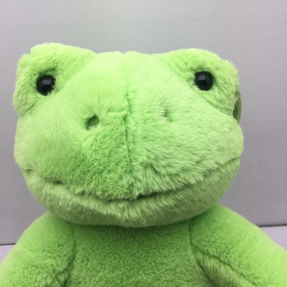 Kawaii Stuffed Green Frog Plush Toy