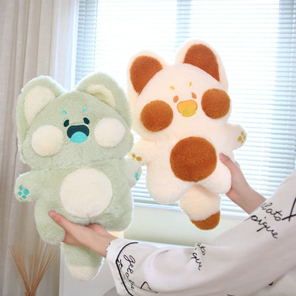 Kawaii Cartoon Fluffy Cat Plush Doll