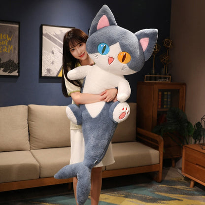 Kawaii Cute Cat Shark Plush Doll