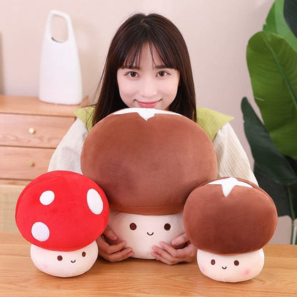 Kawaii Sweet Stuffed Mushroom Plushie