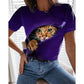 3D Open Zip Ginger Cat T-Shirt