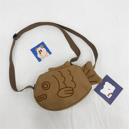 Kawaii Harajuku Cartoon Fish Crossbody Bag