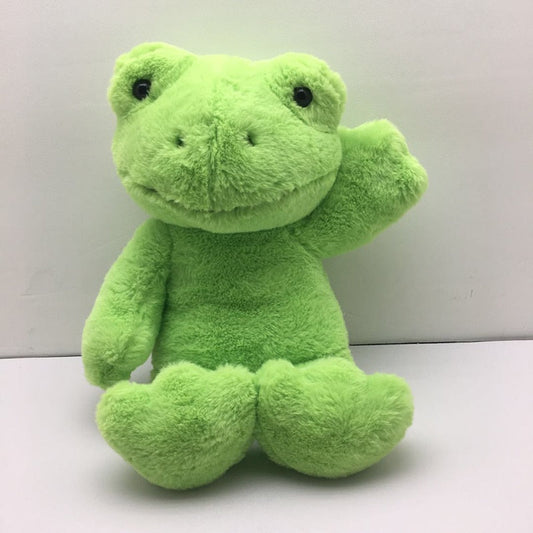 Kawaii Stuffed Green Frog Plush Toy