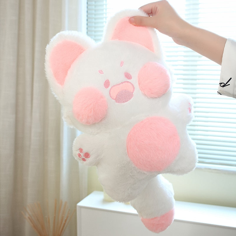 Kawaii Cartoon Fluffy Cat Plush Doll