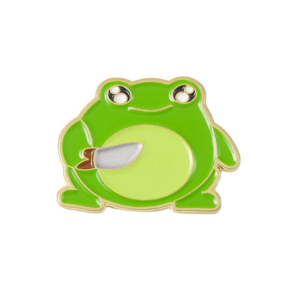 Kawaii Frog Collection Enamel Pins