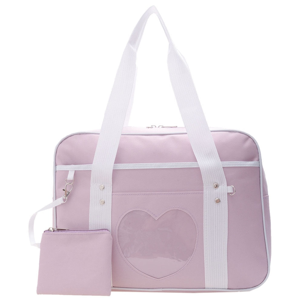 Kawaii JK Lolita Heart Back To School Bag