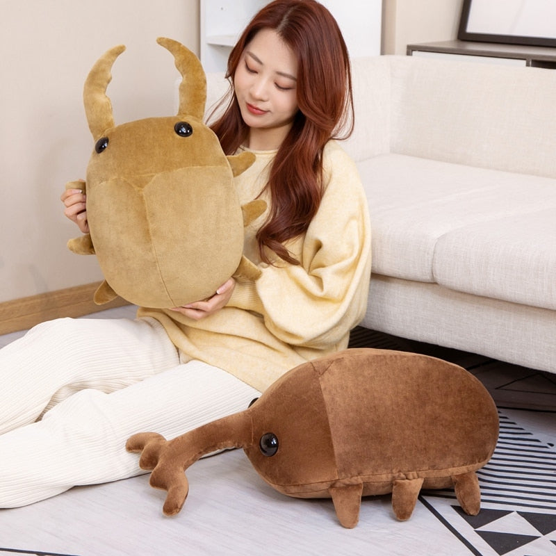 Kawaii Stuffed Beetle Plush Toy