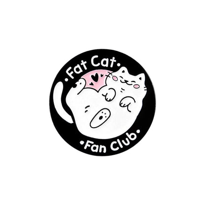 Famous Cats Club Enamel Pins