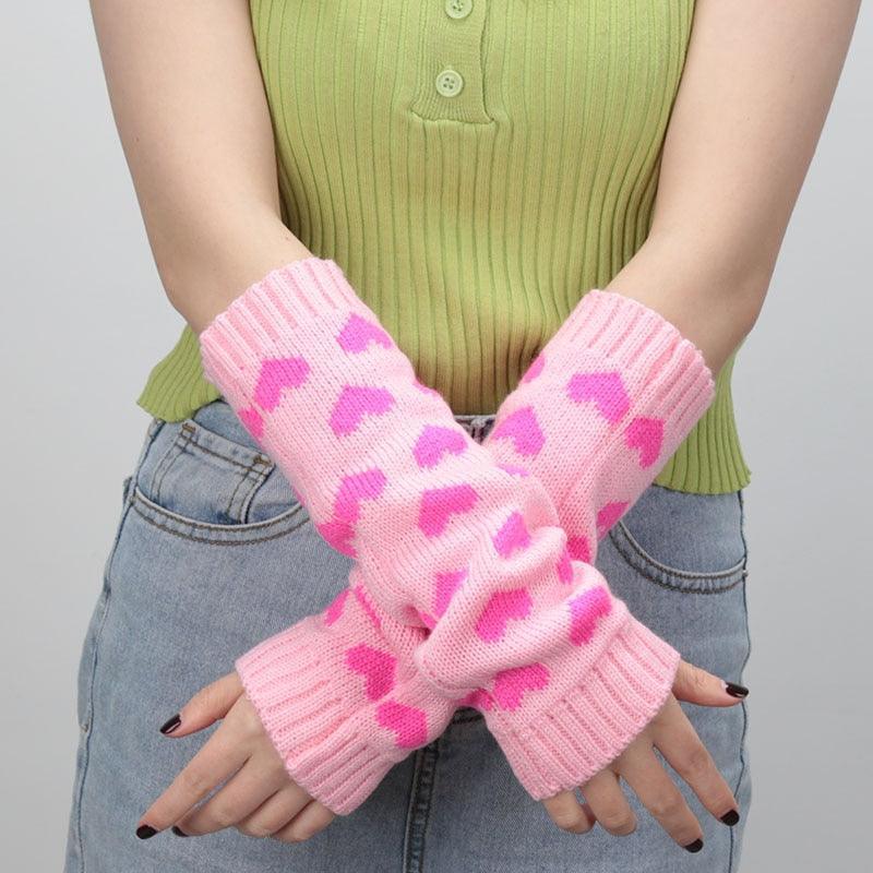 Kawaii Love Heart Gloves - Gloves - Kawaii Bonjour
