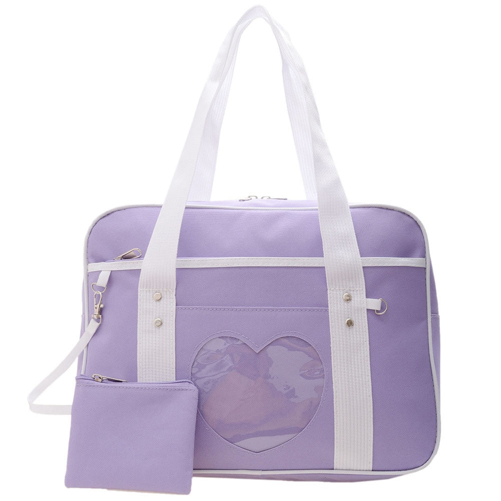 Kawaii JK Lolita Heart Back To School Bag