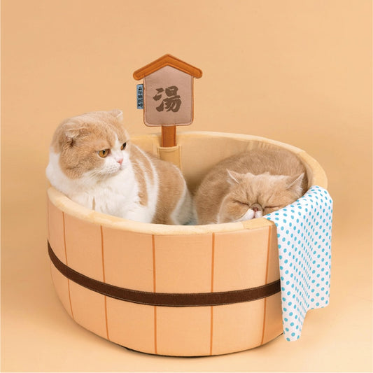 Japanese Style Pets Bathtub Nest -  - Meowhiskers 