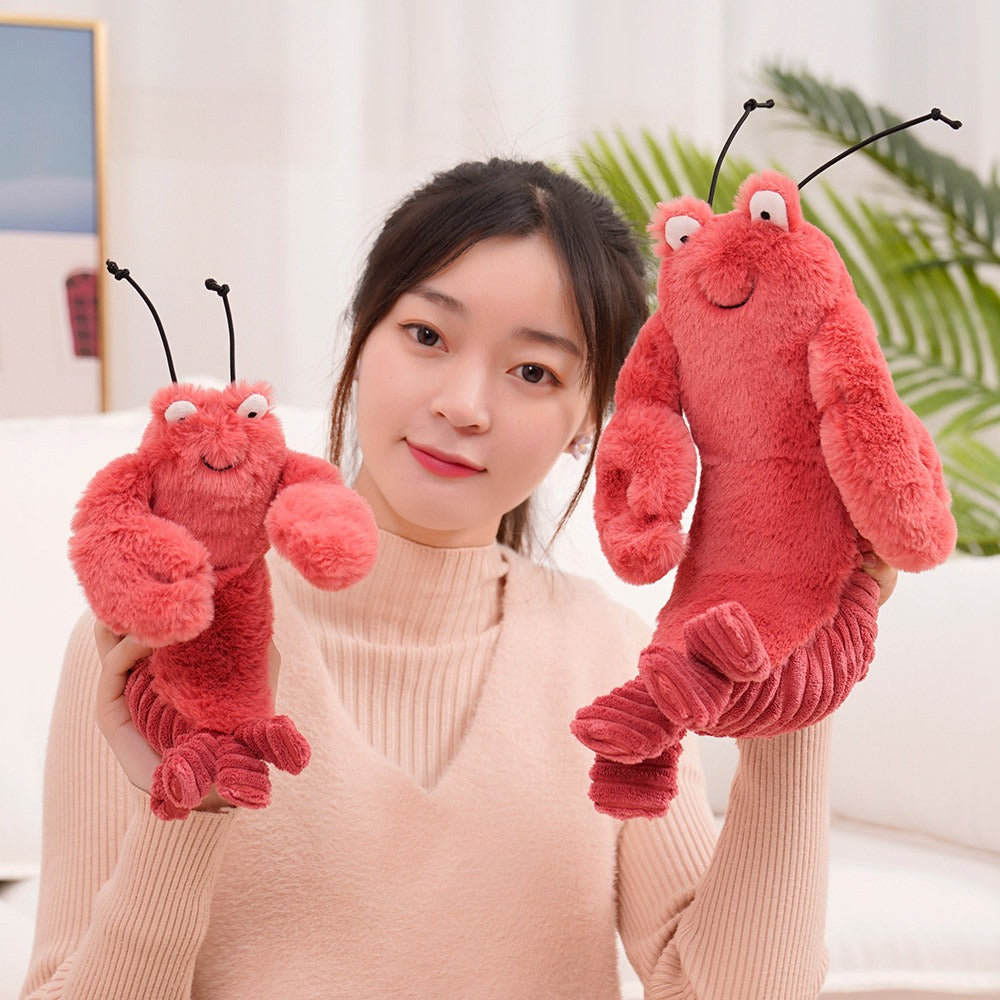 Kawaii Cute Cartoon Lobster Plush Toy