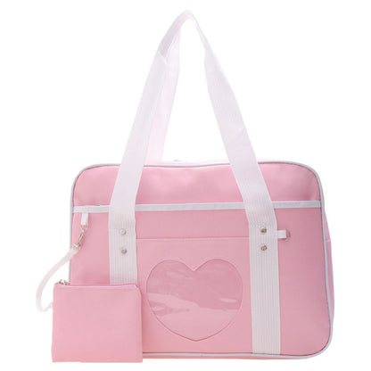 Kawaii JK Lolita Heart Back To School Bag