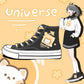 UFO Kitty Cat Universe Sneakers