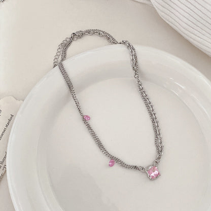 E-Girl Cupid Crystal Necklace