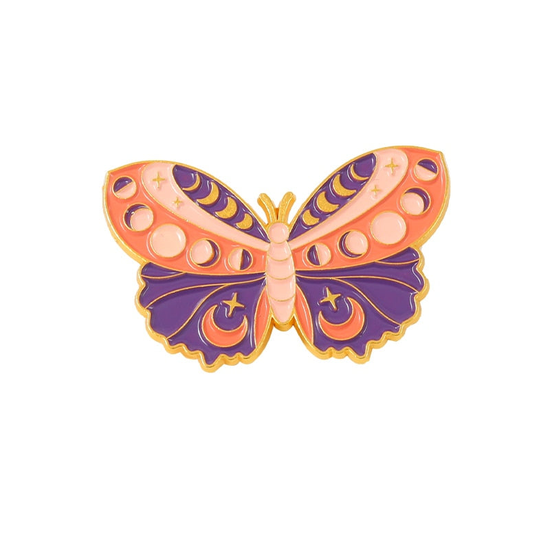 Gorgeous Butterflies Nature Enamel Pins