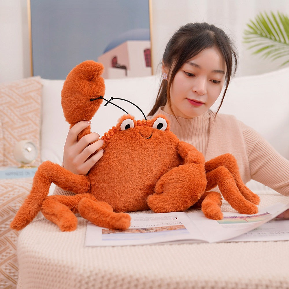 Kawaii Cute Cartoon Crab Plush Toy