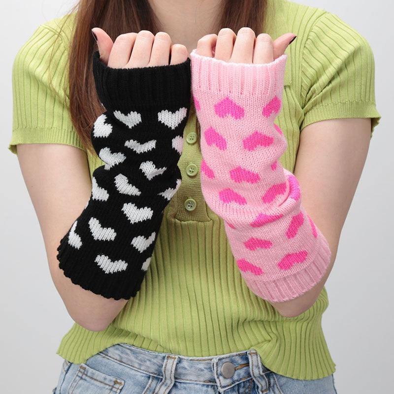 Kawaii Love Heart Gloves - Gloves - Kawaii Bonjour
