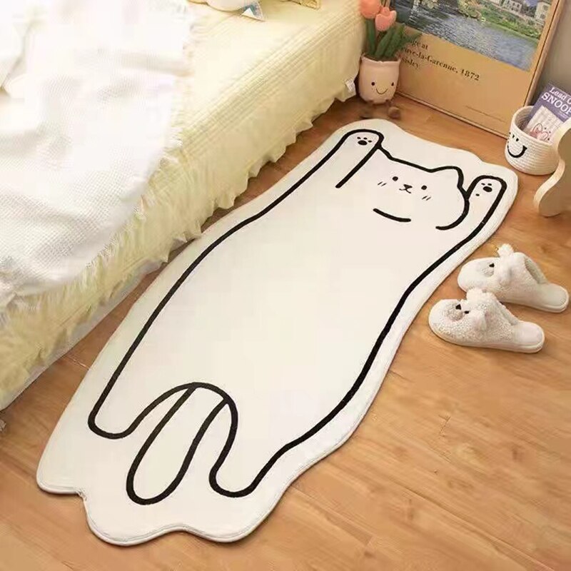 Funny Jump Scare Cat Rug