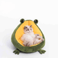 Frog Cat Bed - Meowhiskers