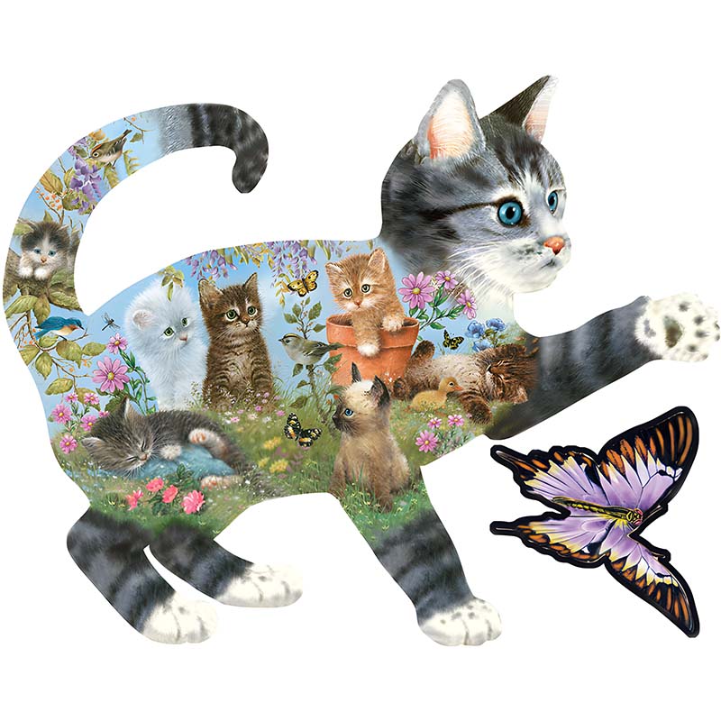 Nature Kitty Cat Jigsaw Puzzle