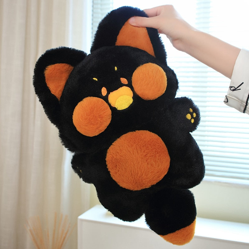 Kawaii Cartoon Fluffy Cat Plush Doll