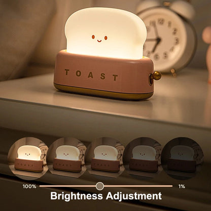 Kawaii Toast Bread Maker Mood Night Light - Night Lights, Trending - Kawaii Bonjour