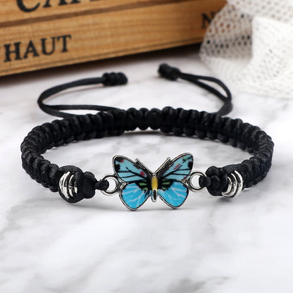 Fashion Blue Butterfly Bracelet