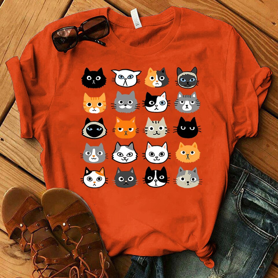 Funny & Cute Cats Graphics T-Shirt - Meowhiskers