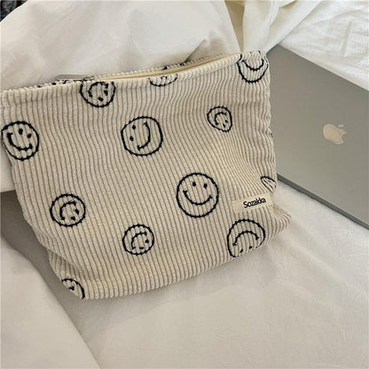 Kawaii Smile Stylish Case - Cosmetic Bag, Pencil Case - Kawaii Bonjour
