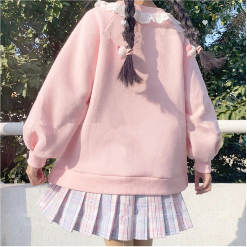 Kawaii Harajuku Sissy Lamb Candy Sweatshirt