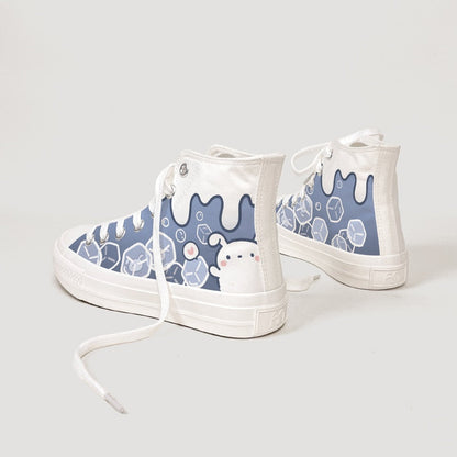Kawaii Ice Cube Bunny Sneakers - Sneakers - Kawaii Bonjour
